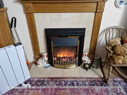 Photo of free Electric fire with surround (Whiteway GL6) #2