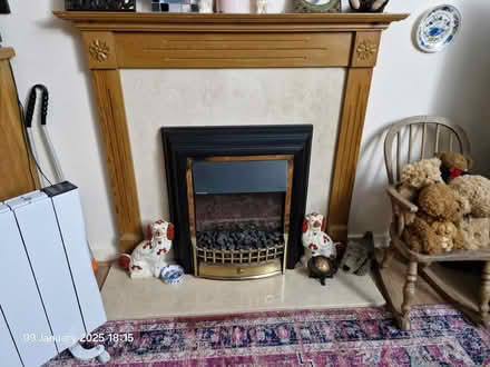 Photo of free Electric fire with surround (Whiteway GL6) #4