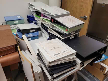 Photo of free 3-ring binders (Downtown Pittsburgh) #2