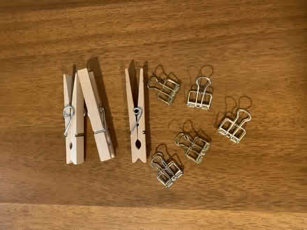 Photo of free Wooden Clips & Binder Clips (Morristown) #1