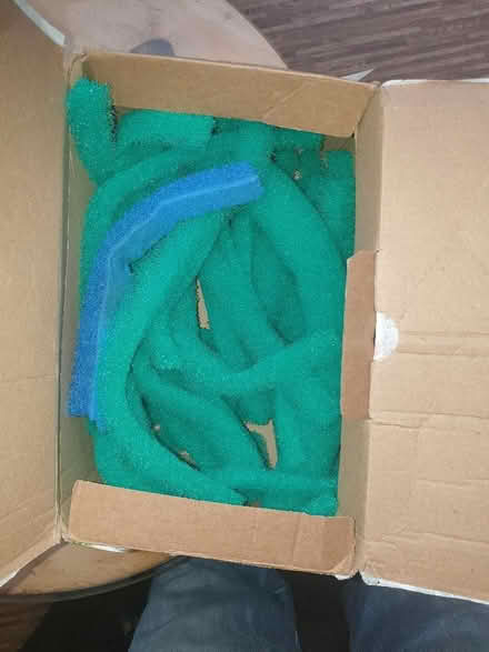 Photo of free Small packing box with packing material (Penzance TR20) #2