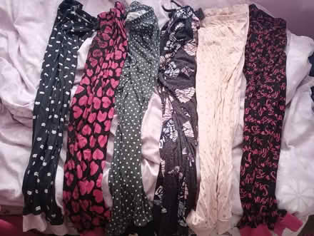 Photo of free 6 pairs of girls pyjama bottoms ages 12-16 approximately (Queensferry CH5) #1