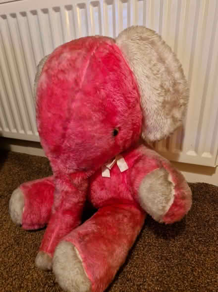 Photo of free Large pink elephant toy (Blyth NE24) #2