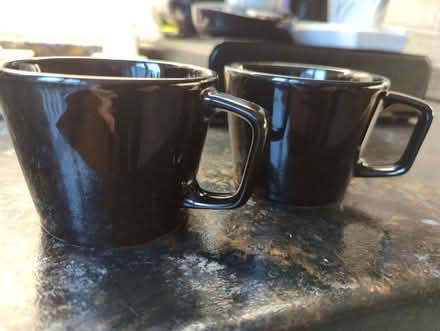 Photo of free Black coffee cups x2 (Woodloes Park CV34) #2