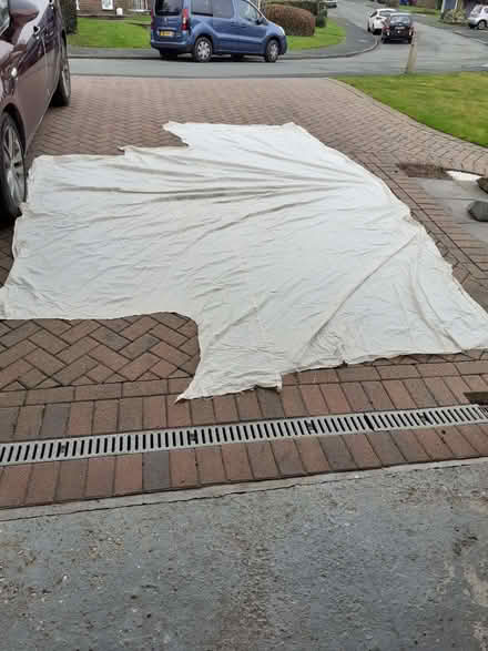 Photo of free Old white sheeting (Croham CR2) #1