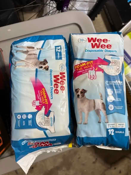 Photo of free Small Disposable Dog Diapers (Garland) #1