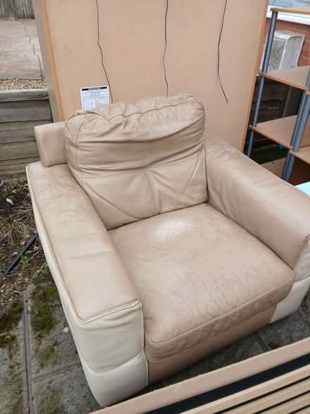 Photo of free Leather armchair (Cleveleys FY5) #2