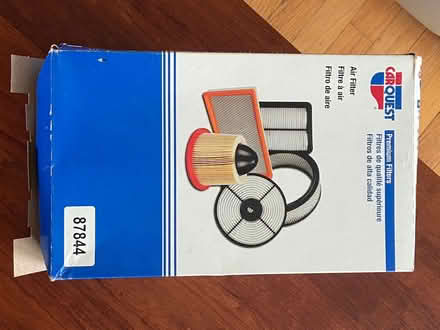 Photo of free Car quest Air Filter 87844 Odyssey (Herndon chase) #1