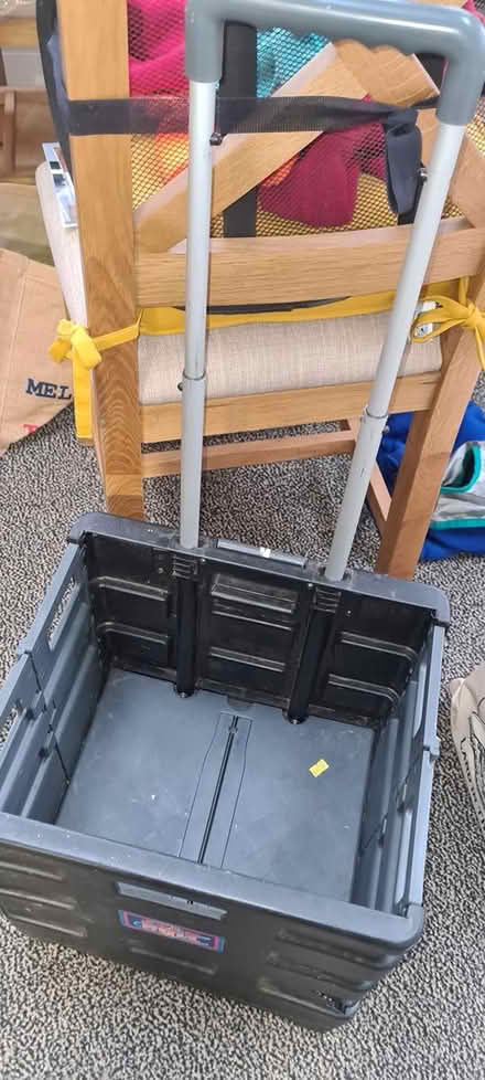 Photo of free Fold up wheeled trolley (South Normanton near J28 M1) #1