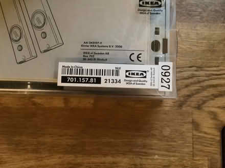 Photo of free IKEA new in packaging under unit light fitting (Deanburn EH26) #4