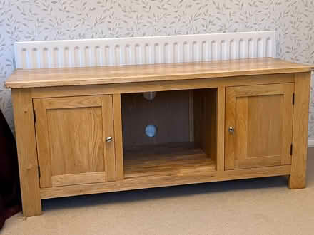 Photo of free Light oak TV unit (Wollaton NG8) #1