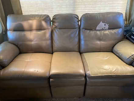 Photo of free Recliner couch & 2 chairs set (Jojoba Hills RV Resort, 92536) #2