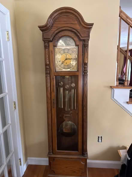 Photo of free Howard Miller grandfather clock (West Boxford) #1