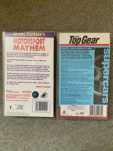 Photo of free Top Gear VHS cassettes x 2 (Malvern WR14) #2