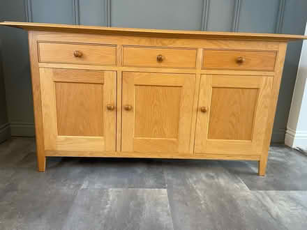 Photo of free Wooden sideboard (Le3 0ud) #1