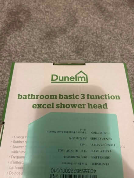 Photo of free Shower head brand new in box (Sugar way) #3