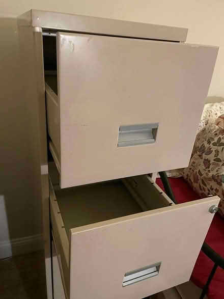 Photo of free 4-drawer metal file cabinets (Reston Town Center) #2