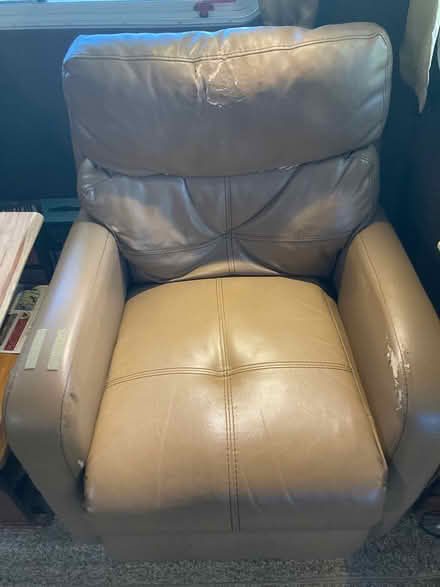 Photo of free Recliner couch & 2 chairs set (Jojoba Hills RV Resort, 92536) #1