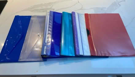 Photo of free Collection of plastic files/wallets (Bn125nz) #1