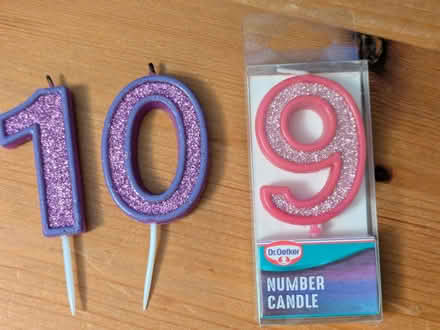 Photo of free Numbered birthday candles (Longton PR4) #1