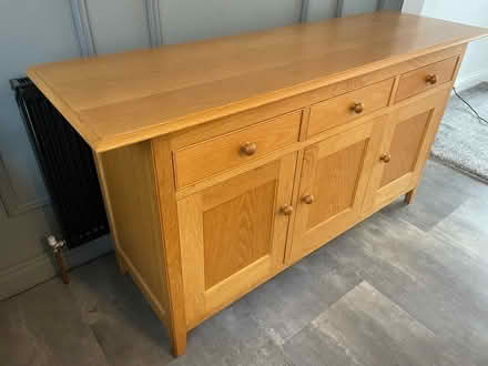 Photo of free Wooden sideboard (Le3 0ud) #3