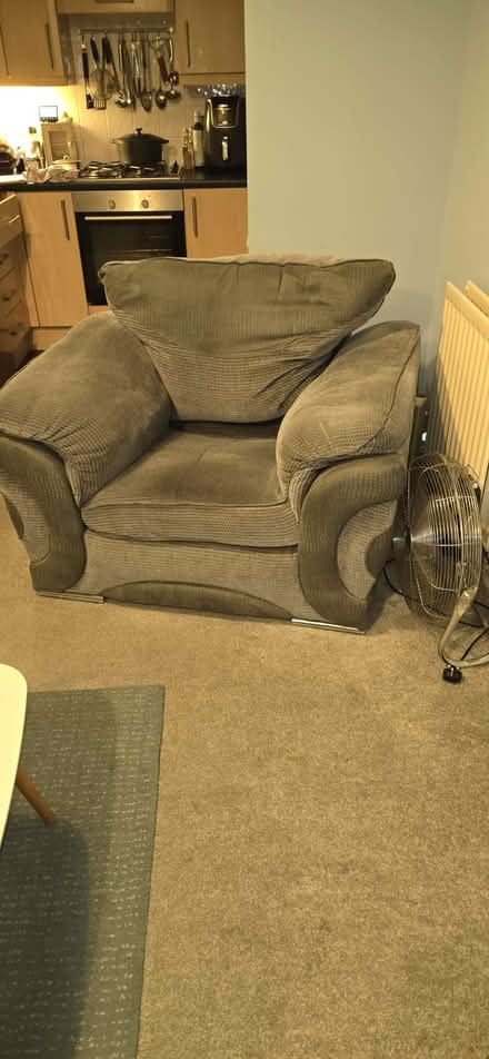 Photo of free 3 seat sofa and Armchair (TW14) #4