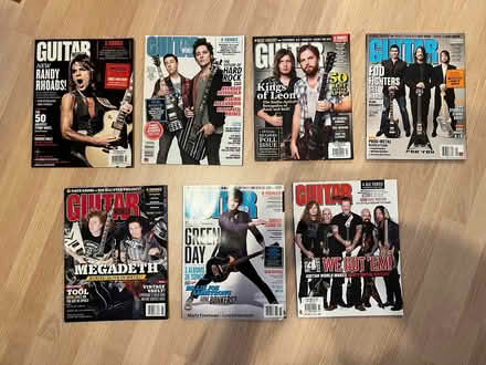 Photo of free Guitar Magazines (Knotty Ash L14) #1