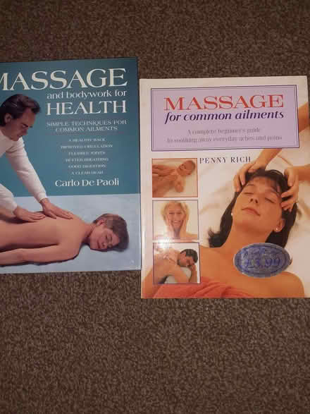 Photo of free 2 x massage books (Llangefni LL77) #1