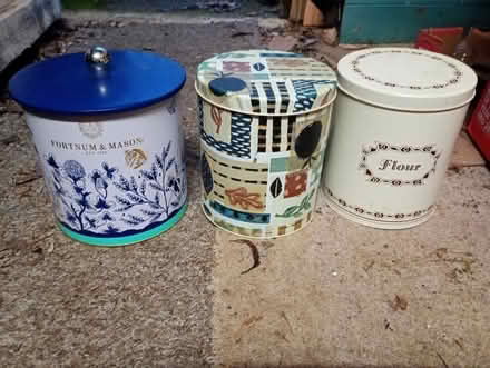 Photo of free Metal storage containers (Barming ME16) #1