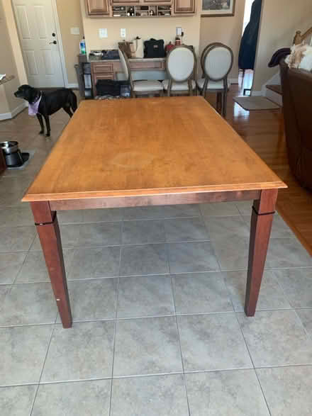 Photo of free Wood kitchen Table (Stafford) #2