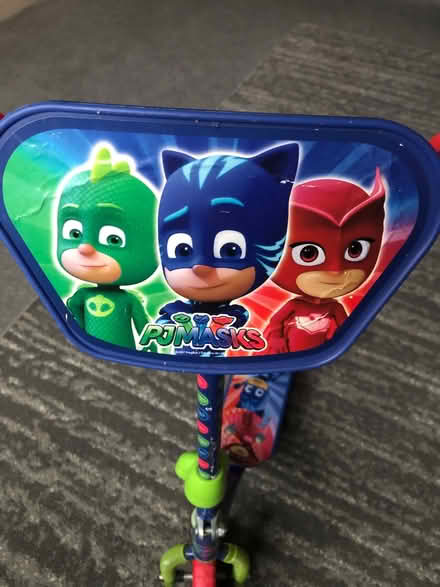 Photo of free PJ Masks kids scooter (Kidderminster, DY10) #3