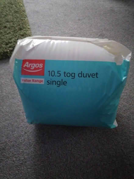 Photo of free Single 10.5 tog duvet (Heathhall, Dumfries DG1) #1