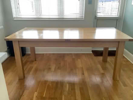 Photo of free Solid Wood Dinning Table (Gants Hill) #1