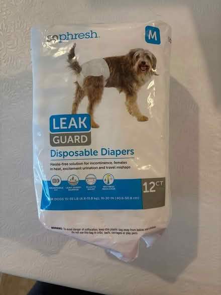 Photo of free Dog diapers (M) (Parole) #1