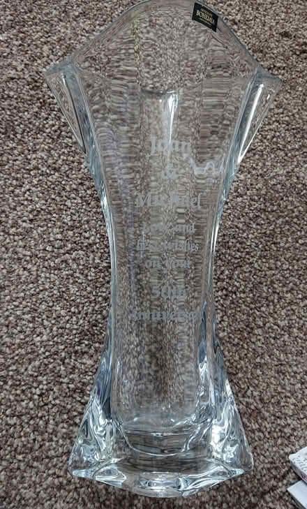 Photo of free Clear glass vase (West End LA3) #2