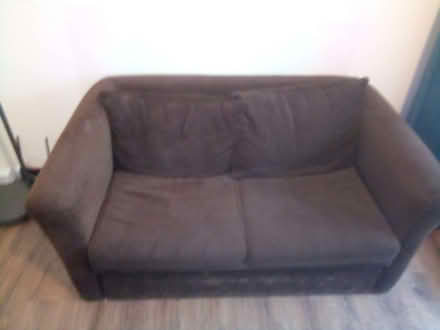 Photo of free Brown fabric sofa (E5) #2