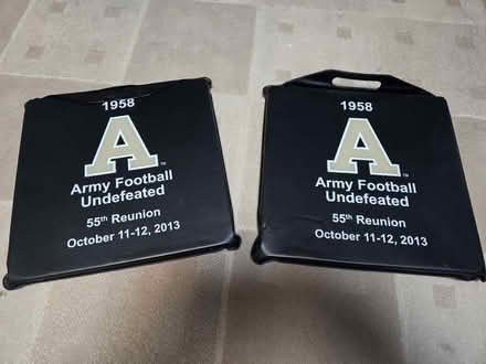 Photo of free Army football seat cushions (Hazlet, NJ) #1