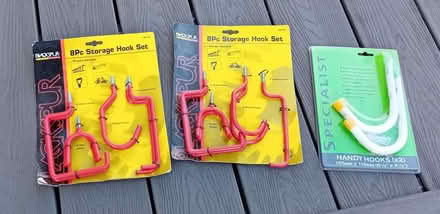 Photo of free 18 hooks for heavy or large items (Stirling FK7) #1