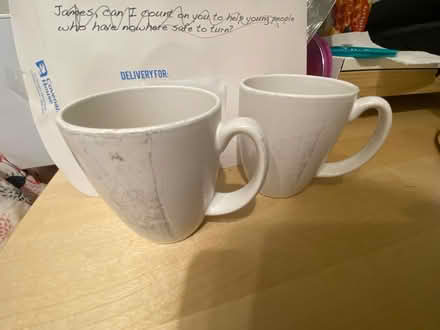 Photo of free Two Corelle mugs (Mississauga) #1