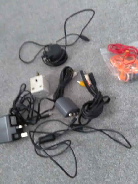 Photo of free small bag of leads etc (Higham North area NN10) #1