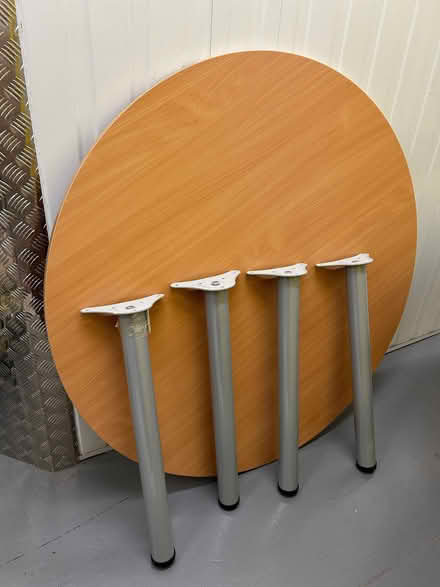 Photo of free Wooden office meeting table (Lower Bevendean BN2) #2