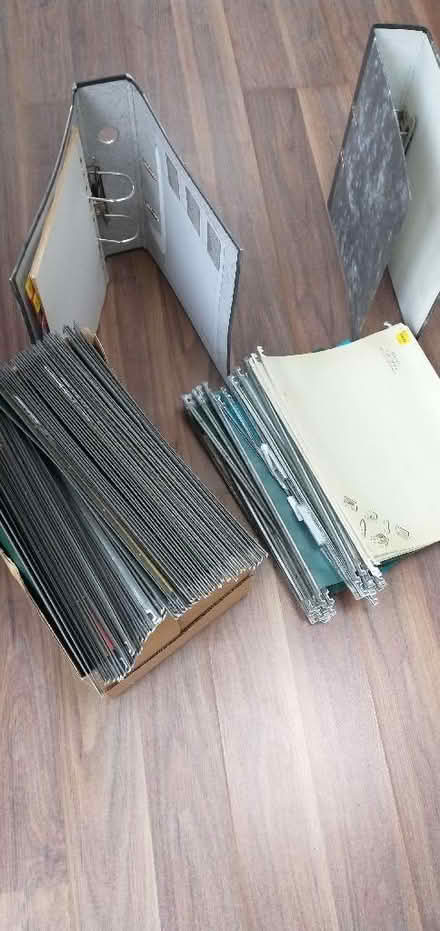 Photo of free File inserts and folders (Aspley Guise MK17) #1