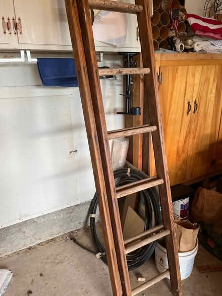 Photo of free Wooden extension ladder (La Selva Beach) #1