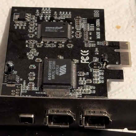 Photo of free PCI E FireWire 3 port expansion card (Bog Gate TW10) #1