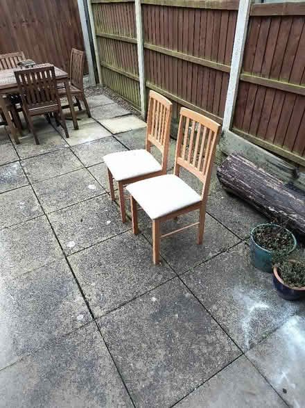 Photo of free 2 x dining chairs (Allestree DE22) #2