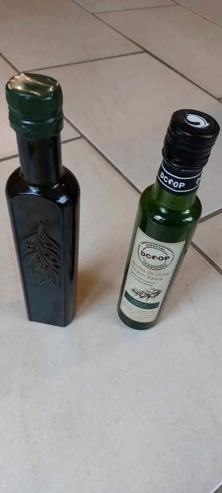 Photo of free 2 Empty Olive oil bottles (Sutton Coldfield B73) #1