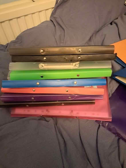 Photo of free thin ring binders, quite a few (Newtown RG1) #1