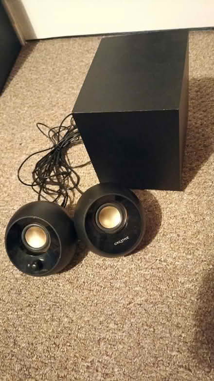 Photo of free Speakers with "sub woofer" (Brig O' Turk FK17) #1