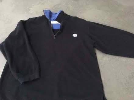 Photo of free Navy half-zip 'jumper' size 12 Girlguiding (or not) (Cheadle Hulme SK8) #1