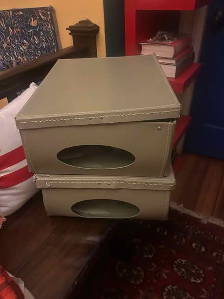 Photo of free 2 IKEA storage boxes (Petworth) #1